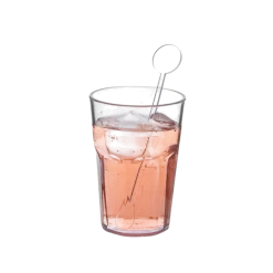 Agitateur à Cocktail 17cm en PP Transparent (Mojito, Caïpi) - Réutilisable (Lot de 100)