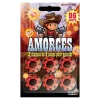 Amorces disque 8 coups pour pistolet