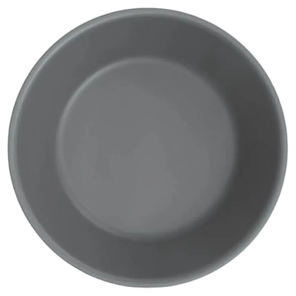 Assiette Creuse Incassable Gris Anthracite ø 18cm