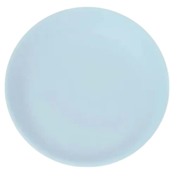 Assiette Plate Incassable Bleu Pastel ø 21cm