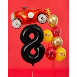 Ballon Aluminium Chiffre 8 Noir 86 cm – Ballon Mylar Anniversaire