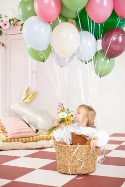 Ballon aluminium Lièvre 88 cm – ballon géant lapin pour Pâques, anniversaire et décoration de fête