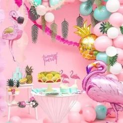 Ballon Aluminium Métallisé - Ananas Doré - 38x63cm