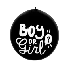 Ballon confettis 'Boy or Girl' CONFETTIS ROSES