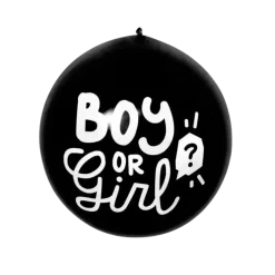 Ballon confettis 'Boy or Girl' CONFETTIS BLEUS