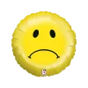 Ballon Emoji Jaune Smiley triste ø45cm