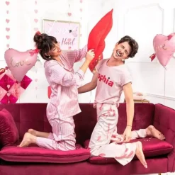 Ballon en Aluminium - Coeur Flèche Cupidon Rose - 76 x 55 cm