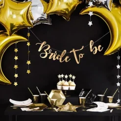 Ballon en forme de Lune en Or 61cm