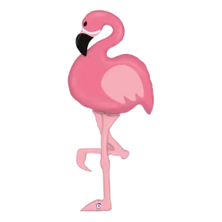 Ballon Flamant Rose Géant 152cm