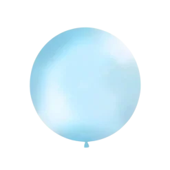 Ballon géant 100cm Bleu clair