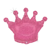 Ballon hélium Couronne Rose Brillante 91cm