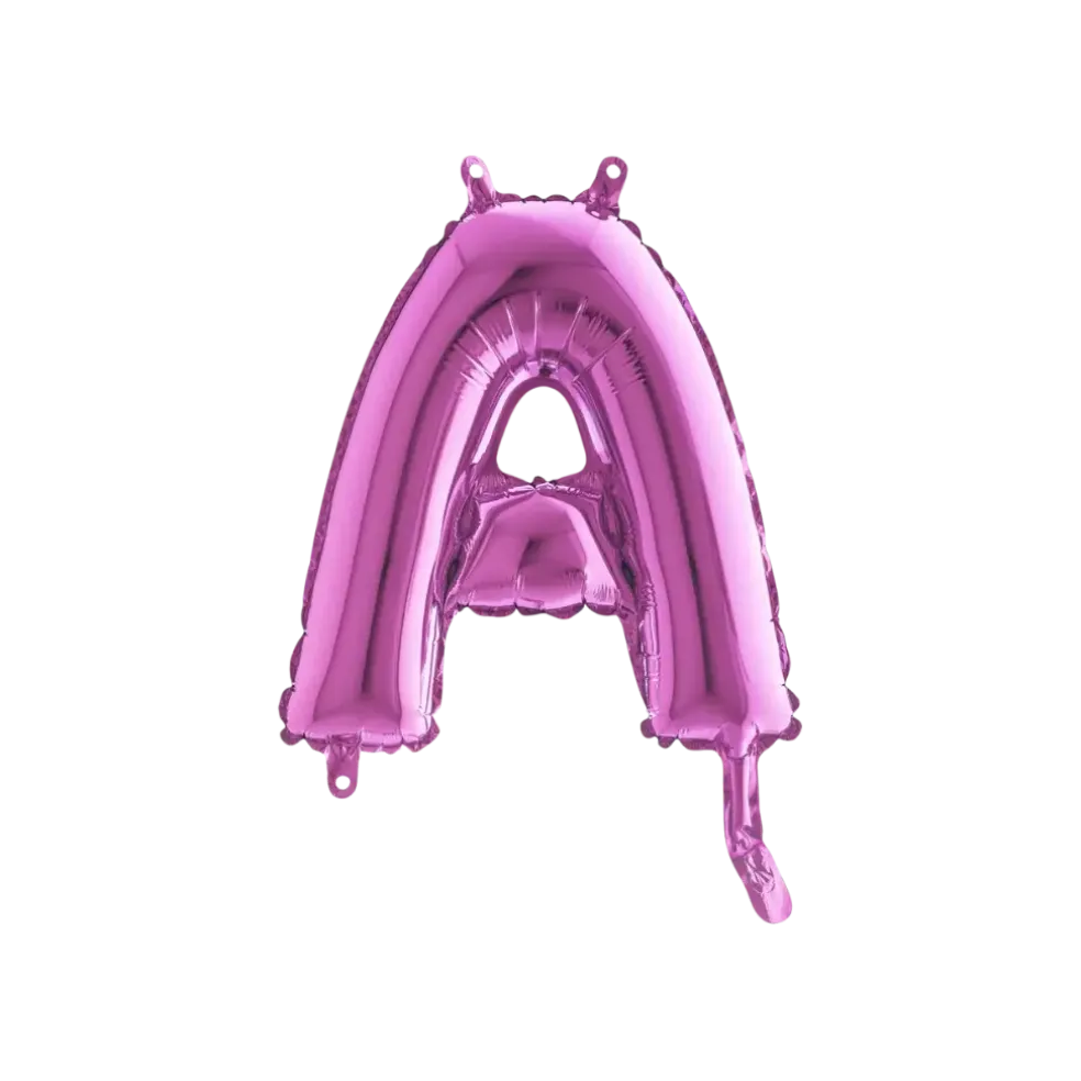 Ballon Lettre A Rose - 35cm