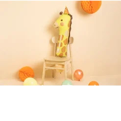 Ballon Mylar Chiffre 1 Girafe 84 cm – Ballon Aluminium Anniversaire