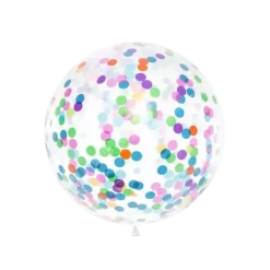 Ballons Confettis Géant 100cm