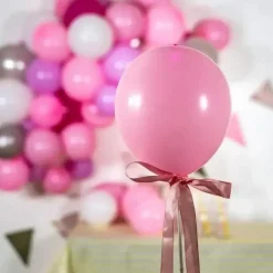 Ballons LED en latex - Rose illooms®