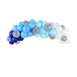 50 Ballons Métalliques Brillants Argent