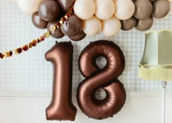 Ballons Strong Pastel Cappuccino 30 cm – lot de 50 ballons pour décoration de mariage et événement