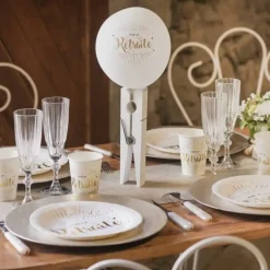 Ballon Vive la retraite - Lot de 8