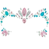 Bijoux Visage Licorne – Strass Visage Enfant