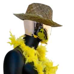 Boa Jaune en Plumes