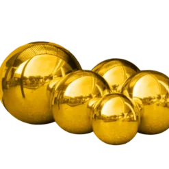 Boule Miroir Gonflable Dorée 150cm – Déco Réutilisable