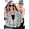 Bracelet Boule Disco à Facettes – Accessoire Disco