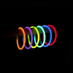Bracelet Fluo Multicolore - Lot de 100