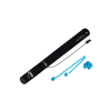Canon à confettis électrique 40cm - Streamer Bleu