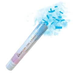 Canon à Poudre et Confettis Gender Reveal - BLEU