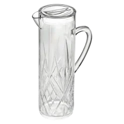 Carafe incassable "Firenze" avec couvercle – 1,5 L en SAN transparent