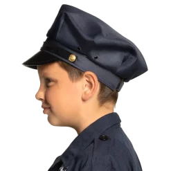 Casquette Police Enfant Réglable – Accessoire Déguisement Policier