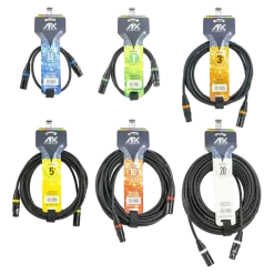 Câble DMX XLR Mâle/Femelle 0,6m