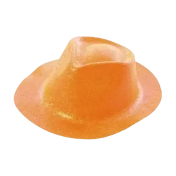 Chapeau BORSALINO Paillette Orange