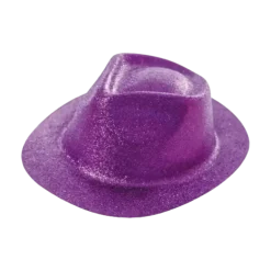 Chapeau BORSALINO Paillette Violet
