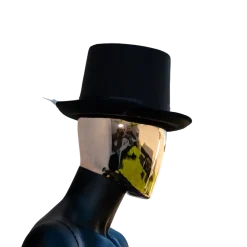 Chapeau Haut-de-Forme Noir – Accessoire Déguisement Élégant et Costume Vintage
