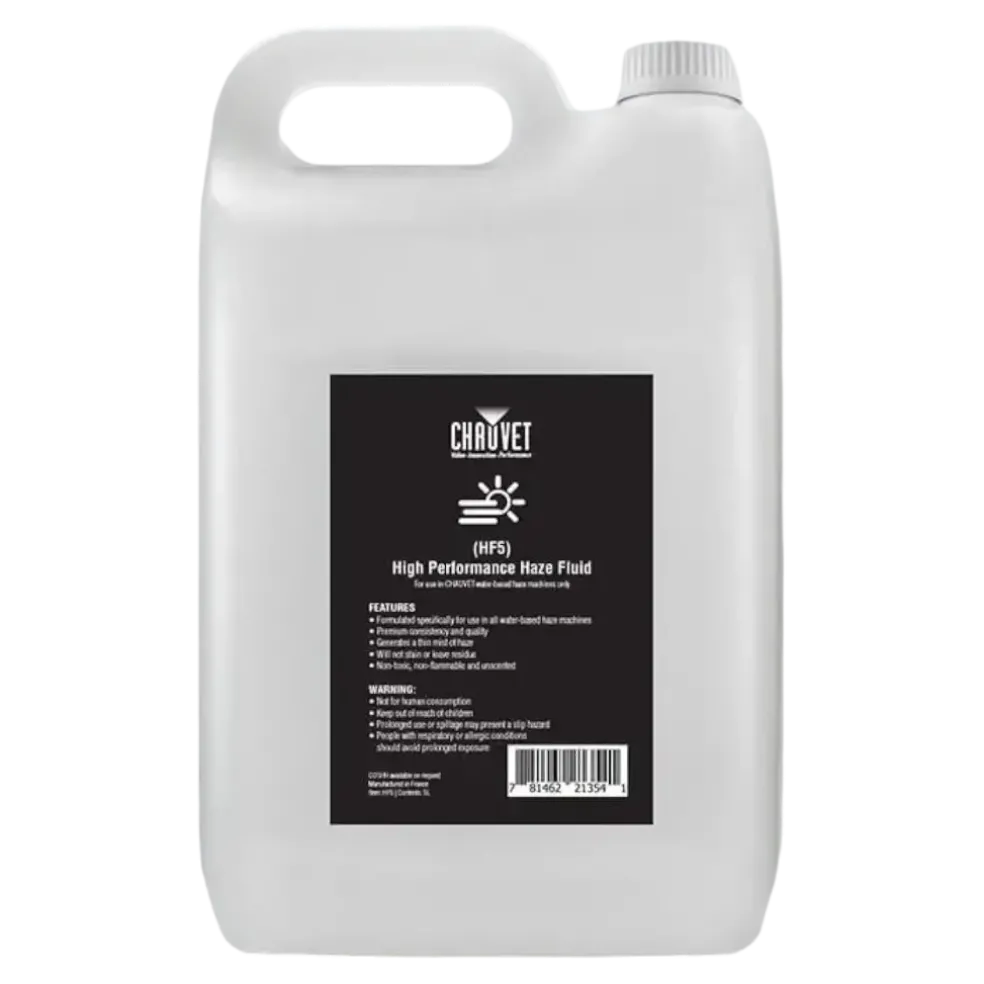 CHAUVET DJ - Liquide à brouillard Haute Performance 5 litres