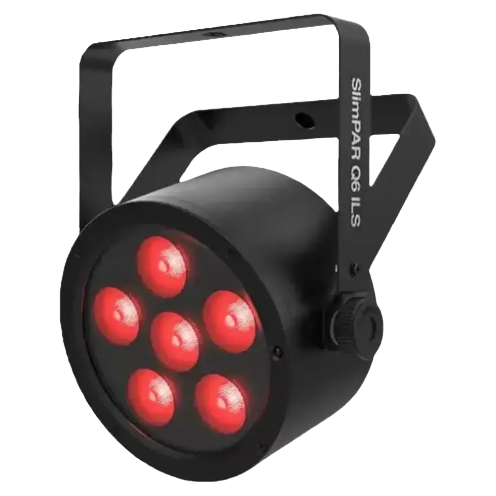 CHAUVET DJ - Projecteur PAR à LED de Couleur SlimPAR Q6 ILS