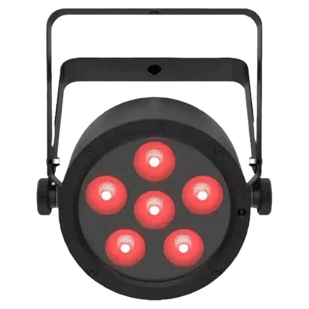CHAUVET DJ - Projecteur PAR à LED de Couleur SlimPAR Q6 ILS