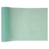 Chemin de table Plumetis vert - 30cm x 5m