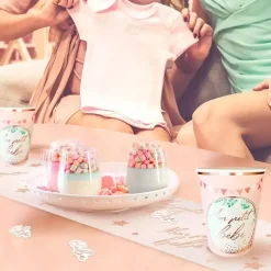 Chemin de table Rose Gold "Mon petit bébé"