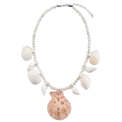 Collier de Sirène Coquillages et Perles