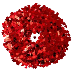 Confettis coeur rouge - 30gr