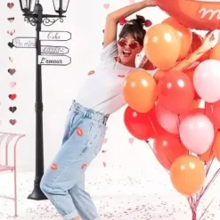 Confettis - Coeur Rouge - (15gr) 100% BIODÉGRADABLE