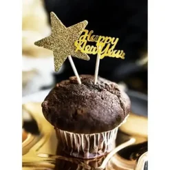 Confettis HAPPY NEW YEAR - Or - 4x2cm (3g)