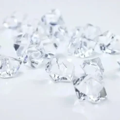 Confettis Pierre Cristal - Transparent - 25x21mm - Lot de 50