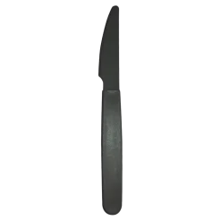 Couteau incassable PP Gris Anthracite - Lot de 6