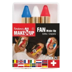 CRAYON MAQUILLAGE - BLEU BLANC ROUGE - FRANCE