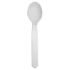 Cuillère incassable PP Blanc - Lot de 6