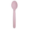 Cuillère incassable PP Rose Pastel - Lot de 6