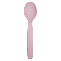 Cuillère incassable PP Rose Pastel - Lot de 6